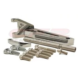 CFR BBC Big Block Chevy Billet Aluminum Alternator Bracket (Swp) - Chrome