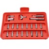 100 Pcs Screwdriver Bit Set, 1/4” Hex Multi Bit Screwdriver