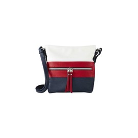 TOM TAILOR Ellen Damen Umhängetasche Crossbody Bag Mittelgroß Blau