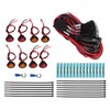 UTV Turn Signal Rocker Switch ATV Street Legal Lighting Kit