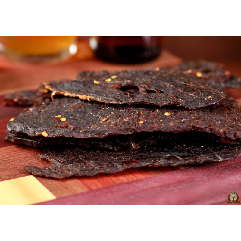 Mahogany Smoked Meats: Habanero Beef Jerky - 16oz