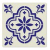 Mediterranean No.5 Tile Crafting Stencil Washable Reusable Mylar (10cm)