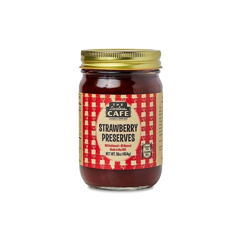 The Loveless Cafe Strawberry Preserves 16 oz