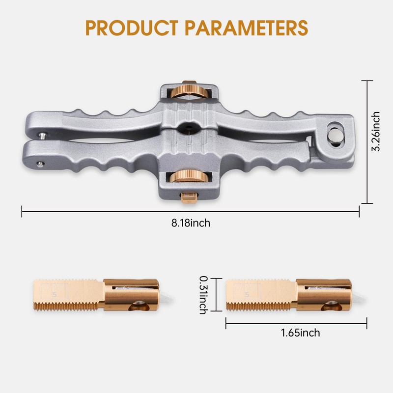Duogalia Armored Fiber Optic Cable Stripper SI-01, Longitudinal & Window