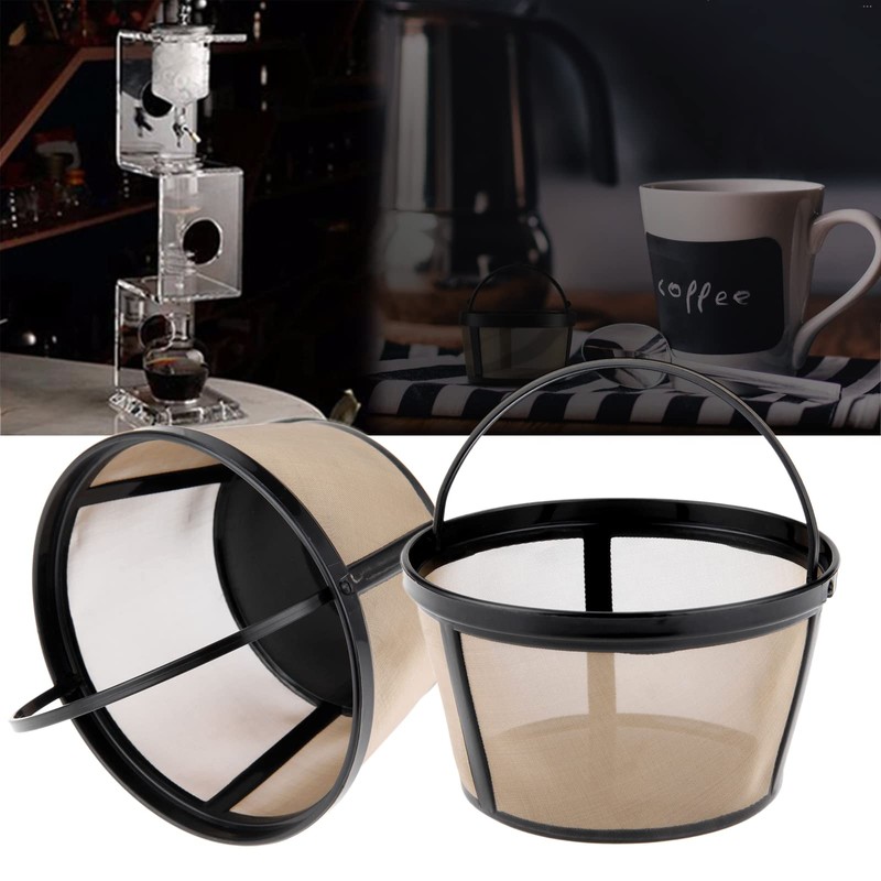 Coffee Filter Universal Permanent Basket-Style Coffee Filters Reusable Coffee Mesh