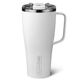 Blue Mate Toddy Vacuum Insulated Tumbler with Lid, 20.8 fl oz (800 ml), Ice White, Stainless Steel Vacuum Insulated Construction Keeps Cold and Hot for Long Times, 2 Stage Locking Lid That Will Not