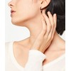 Liebeskind Berlin Creole Earrings, Stainless Steel, black