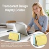 Boloyo Acrylic Index Card Display Holder, 3 X 5 inch,