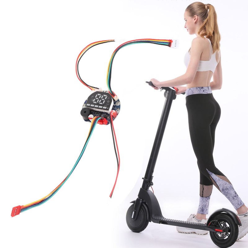 Electric Scooter Dashboard PCB Waterproof Clear Data Display Circuit Board