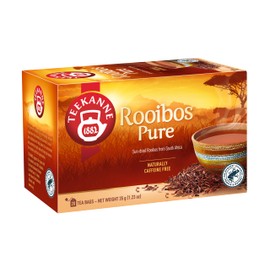 Teekanne Pure Rooibos Infusion Tea All Natural Sun Dried Rooibos from South Africa 20 Teabags