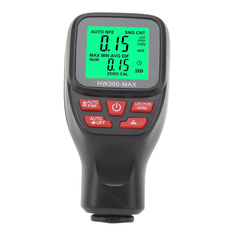 Coating Thickness Gauge High Accuracy Digital Thickness Measuring Tool for