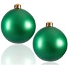 Bolas decorativas inflables grandes de 22 pulgadas, 2 paquetes, bolas