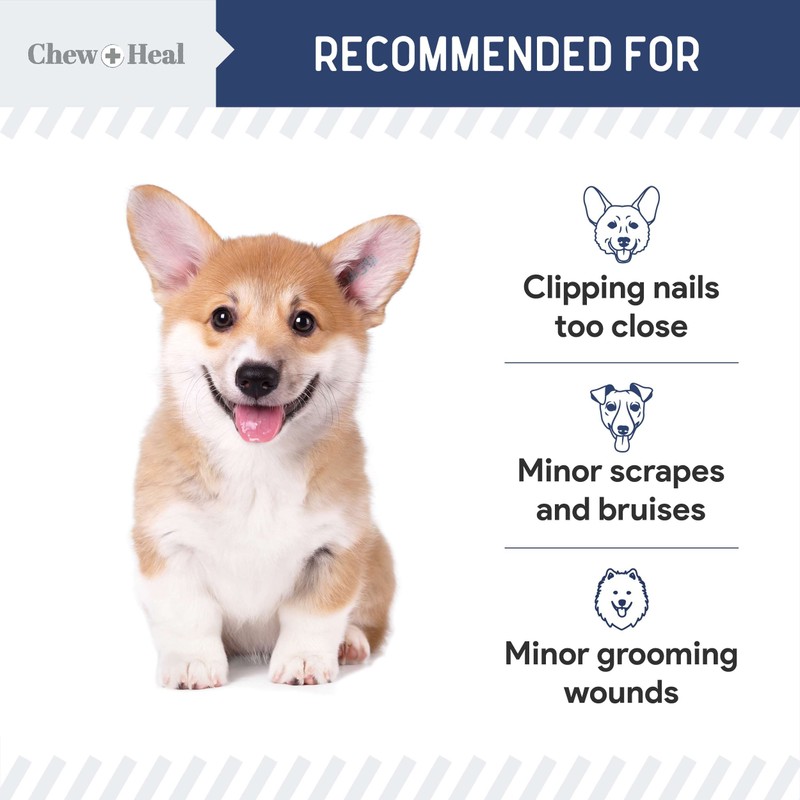 Chew + Heal Labs Styptic Powder for Dogs & Cats