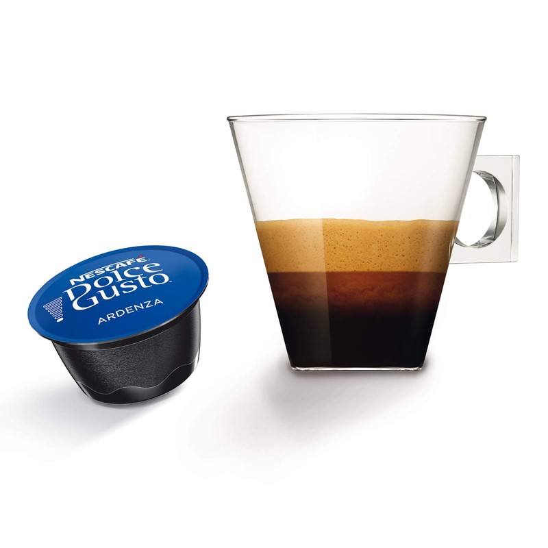 Nescafé Dolce Gusto Espresso Ristretto Ardenza, Strong, 16 Coffee Capsules/Servings