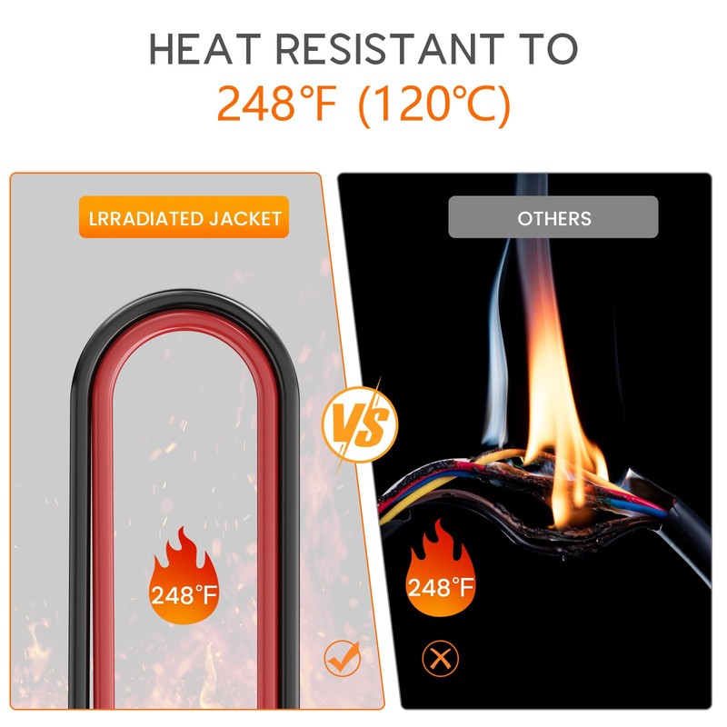 Keshoyal 10ft 12awg Solar Cable Xt60 Charge Extension Cable with