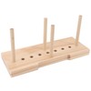 Bow Maker Wooden Portable Lightweight Wreath Bow Making Tool for