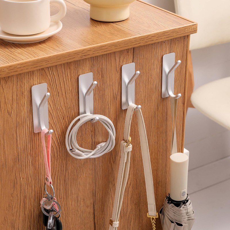Paoli Heavy Duty Adhesive Hooks,Self-Adhesive Hooks Multiple Colors and Styles