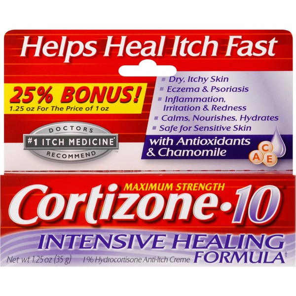 Cortizone 10 Intensive Healing Anti-Itch Creme, 1-oz