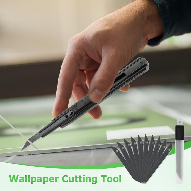LOQJSS Wallpaper Smoothing Tool Kit,15 Pcs Smoother Tools Set,Wallpaper Smoothing