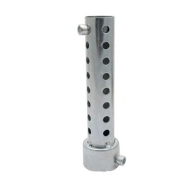 TOTMOX 1 x 35 mm universal motorcycle exhaust silencer DB killer exhaust silencer 35 mm - silver