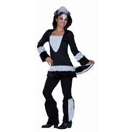 Rubie's Stinky Skunk Costume Hooded Animal Costume for Women, 48