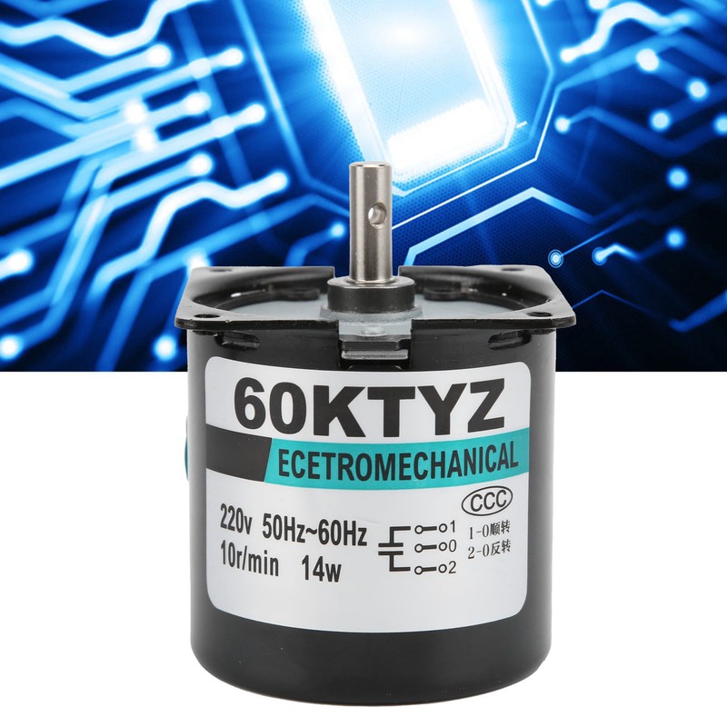 AC Synchronous Motor 14W Permanent Magnet 2Way High Torsion Central