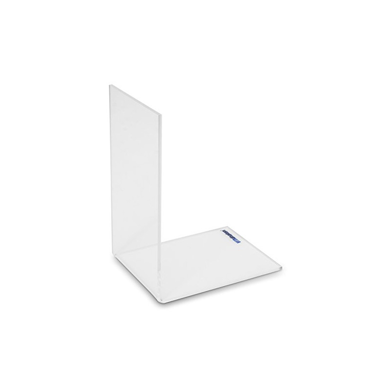 Plexiglas® Bookend / Angle Book Stand 9 x 12 x
