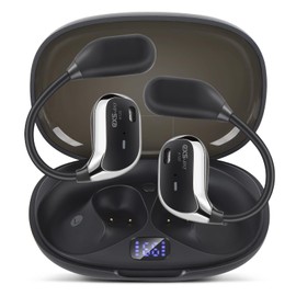 exsulity Language Translator Earbuds,Support 144 Languages Translation Fast Reaction in Real Time, 5.4 Bluetooth & APP Instant Language Translator Earbuds for Travel Music (Beige)