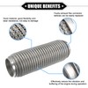X AUTOHAUX Car Exhaust Flexible Pipe, 63x254mm 2.48"x10" Exhaust Flex