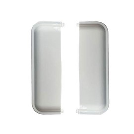 (Pack of 2) W10861225 Dryer White Door Handle Fit for Whirlpool Kenmore Dryers Compatible with W10861225VP, W10714516, PS11731583 and AP5999398
