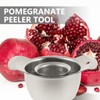 Kichvoe Pomegranate Peeler Stainless Steel Pomegranate Deseeder Peeling Tool with