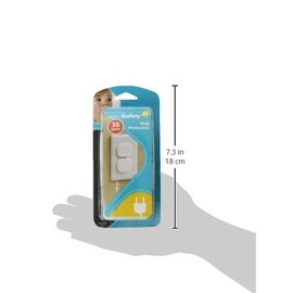 Safety 1st 36 PCS Safety Outlet Plug Protector Covers Child Baby Proof Electric Shock...