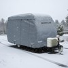 GEARFLAG Fiberglass Travel Trailer Camper Cover Fits 8-10ft - Multi-Layers,