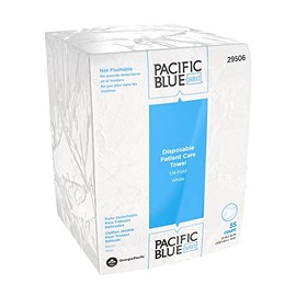 Pacific Blue Select Adult Wipe or Washcloth 10 x 13" 29506, 1 Pack 55 Wipes
