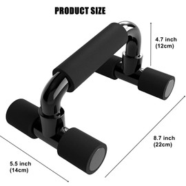 MIDOGAT Push Up Bars Push Up Stands with Cushioned Foam Grips Non-Slip Sturdy Push Up Handles Great for Men & Women