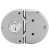 10‑12mm Thickness Glass Door Lock Stainless Steel Push Sliding Gate