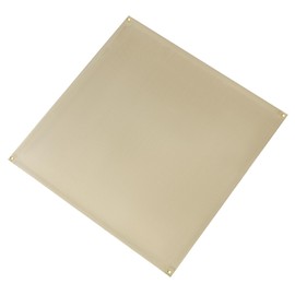 QWORK Fiberglass Fireproof Mat 39.4'' x 39.4'' with Insulation Coating, Heat, Oil, and Water-Resistant, Foldable and Portable with Storage Bag for Outdoor Camping, Barbecue, Deck, and Patio Protection