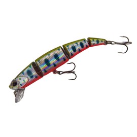 momolures Trout Lures Qatro Jointed 70S 5.7g Sinking for Brown Trout (YAMAME RED BELLY)
