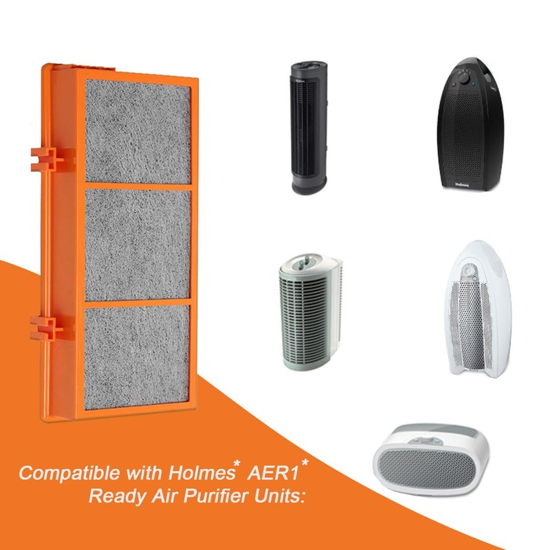 NKA AER.1 HAPF30AS 3-in-1 HEPA Air Filter Replacement Compatible with