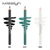 Misslyn Black Eye Pencil without Smudging, 3 Make-Up Pens with