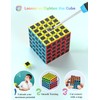 ROXENDA 5X5 Speed Cube, 5X5X5 Puzzle Cube Super-durable Carbon Fiber