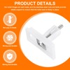 sourcing map 2Pcs Toilet Seat Cover Hinge, 50mm Blind Hole