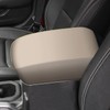 AOMSAZTO Console Cover Armrest Pad with Keyhole Compatible with Jeep