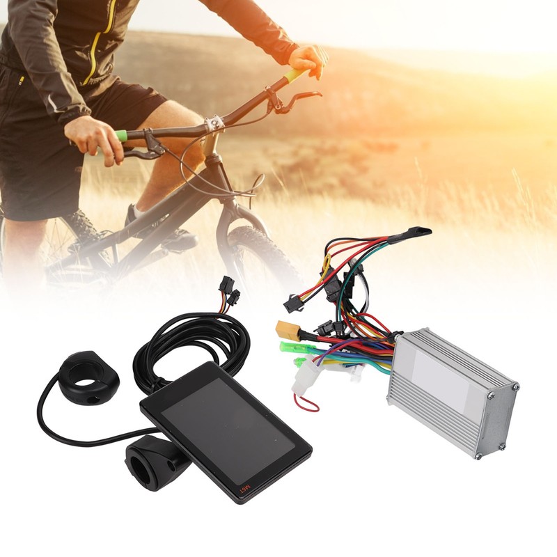 Electric Bike MTB Brushless Motor Controller Kit 24/36/48V 350W 3