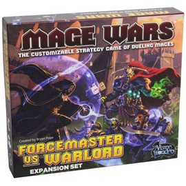 Mage Wars Forcemaster vs. Warlord Expansion Board Game