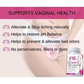 PURE PLANT HOME Boric Acid Suppositories Nature's Harmony 30 Count 600 mg 100% Pure Made in USA