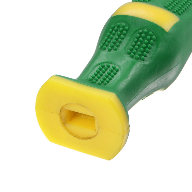 sourcing map Rubber File Handle 4.5 Inch Rectangular Hole Ergonomic