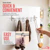 WHITECLOUDZ 10Pack Heavy Duty S Hooks for Hanging with Safety