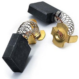 HD Switch 2 Pack 999044 Replacement Carbon Electric Motor Brushes 999-044 for Hitachi F-1000A FA-700 C10FC C10FCB C10FCE3 C10RA2 C12FA C15FB CB75F CC12Y CC14SF H65SA H90 M12V P12RA PH85 G18SE G18SE2
