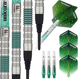 Unicorn T90 Core XL Darts - 90% Soft Tip - Green - 23